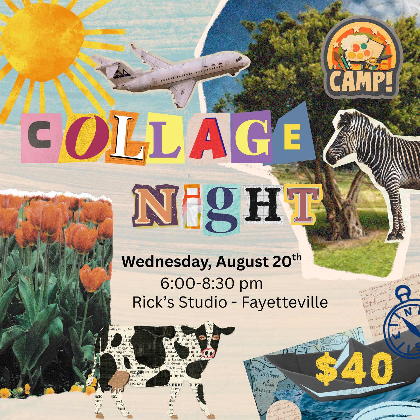 COLLAGE NIGHT - AUGUST 20