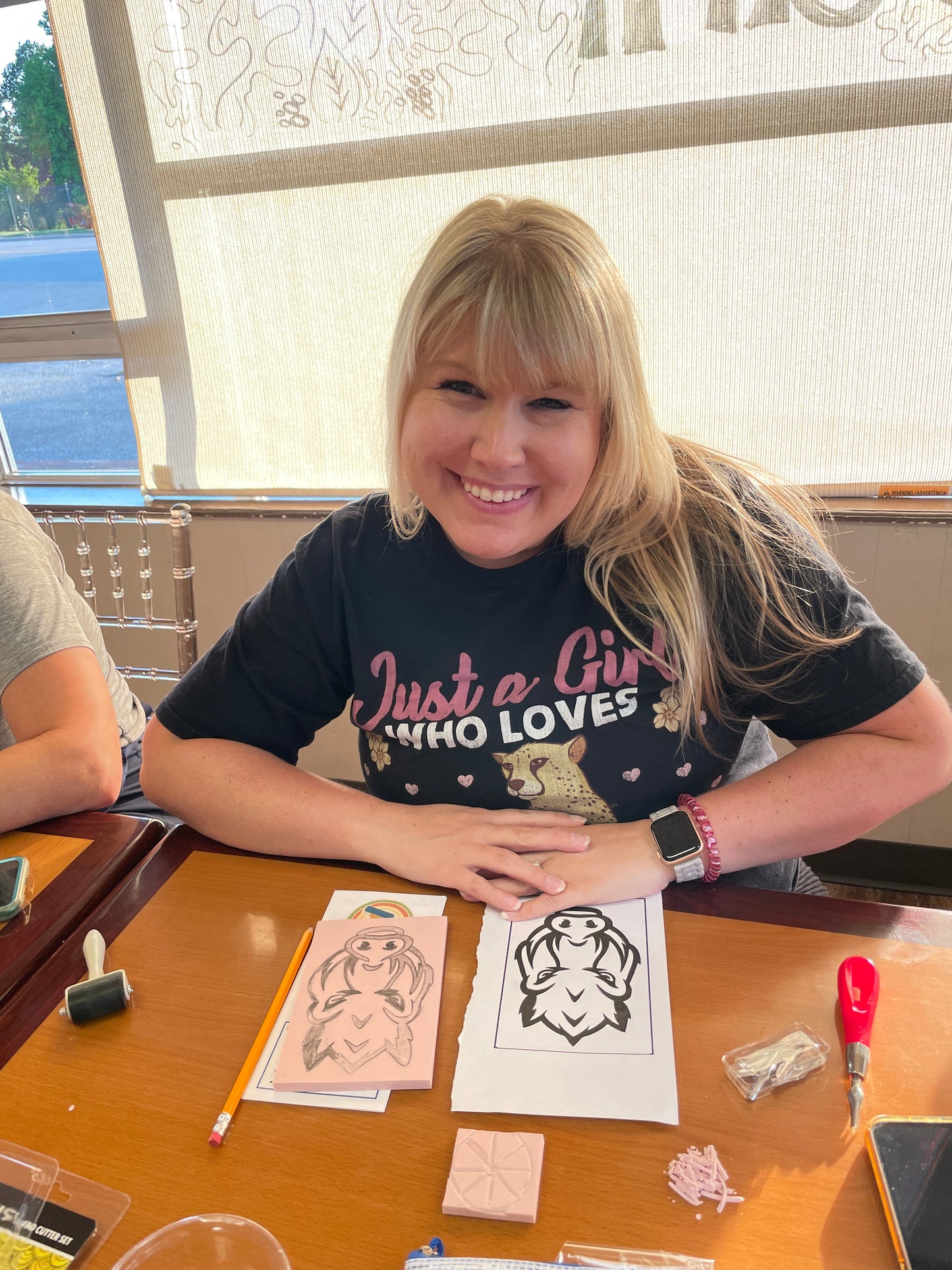 LINOCUT CUSTOM STAMPS - APRIL 30