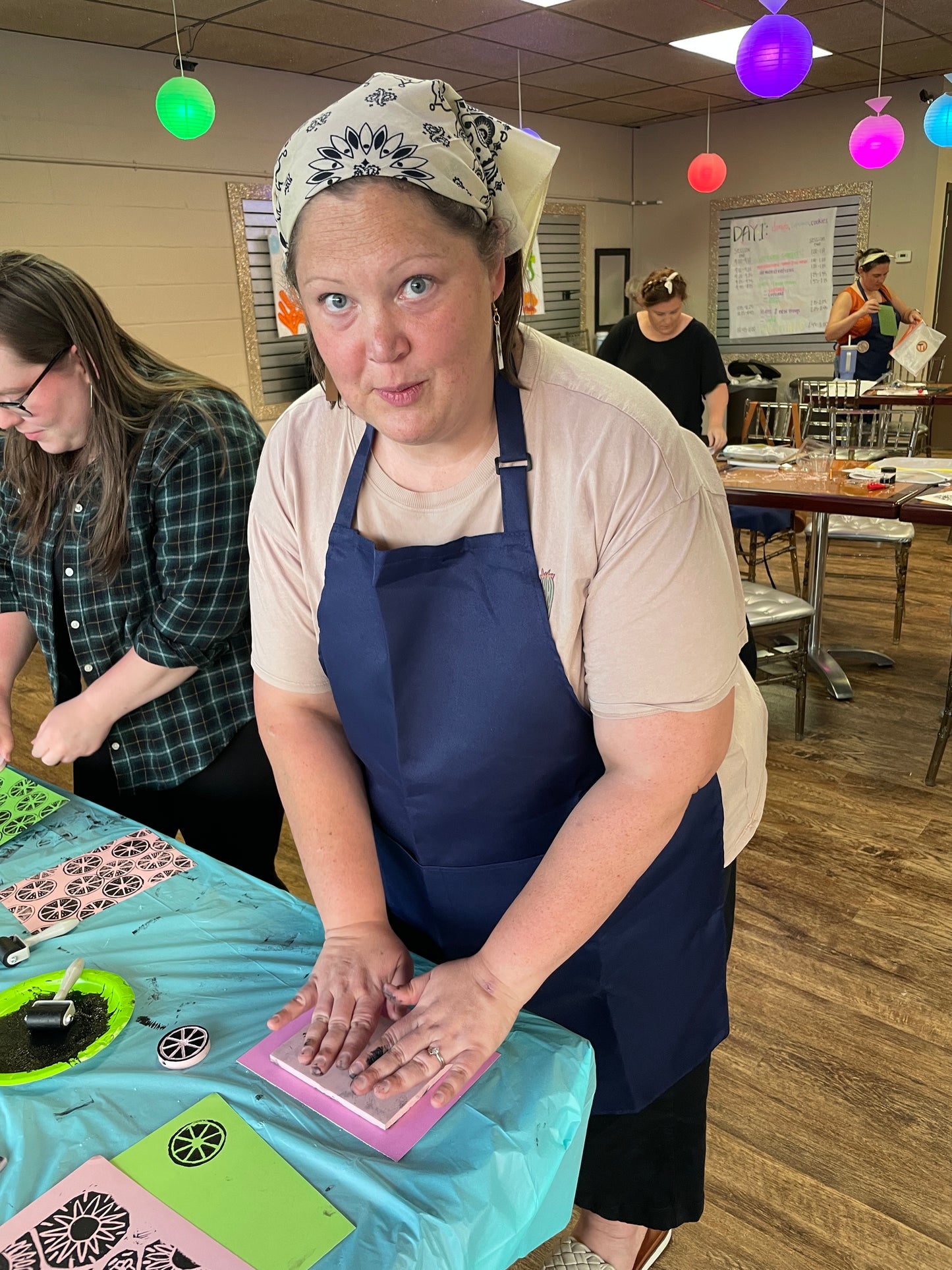 LINOCUT CUSTOM STAMPS - APRIL 30